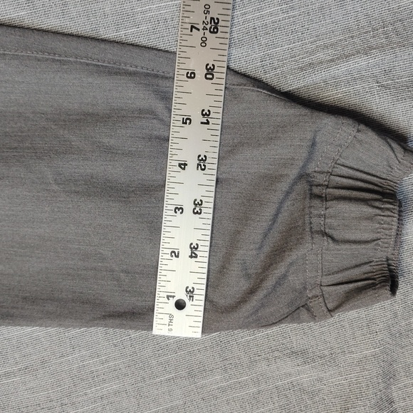 Vince Camuto Jogger Pant Womens Small Elastic Waist Flat Front Pull On Gray - Picture 7 of 10